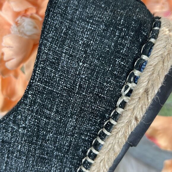 FYONA Espadrille Flats Size 7.5 - Picture 10 of 11